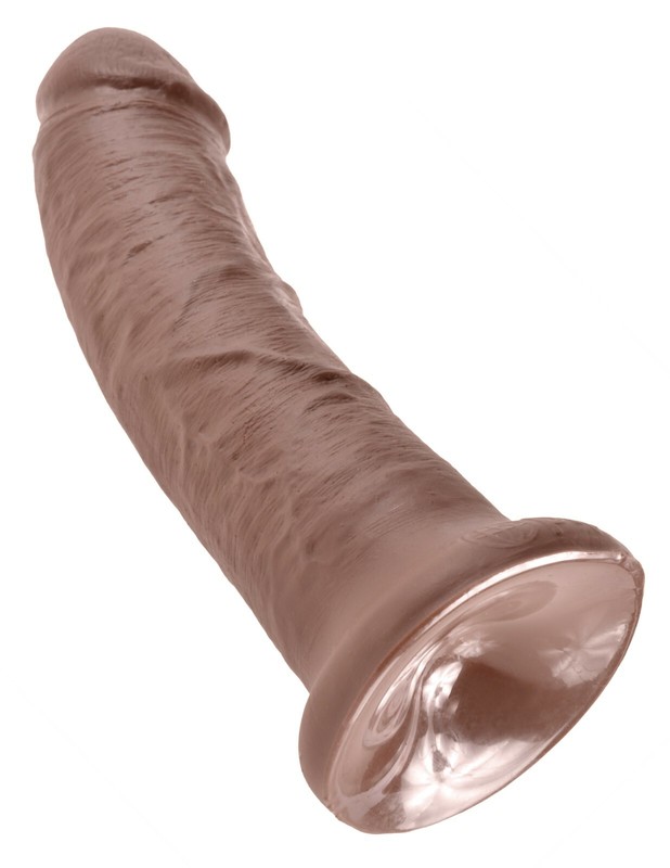 Pipedream&rsquo;s King Cock 8&Prime; Cock – Brown – Dual Density, Ultra realistic Dildo
