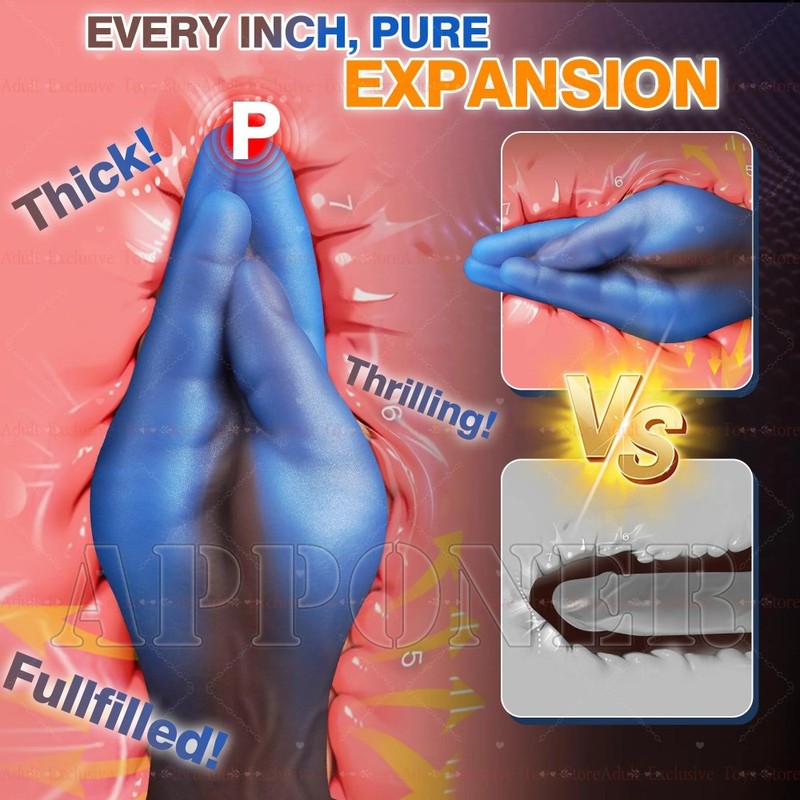 NEW Arms Fisting Anal Dildo Silicone Huge Anal Plug for Women Buttplug Sex Toys gallery
