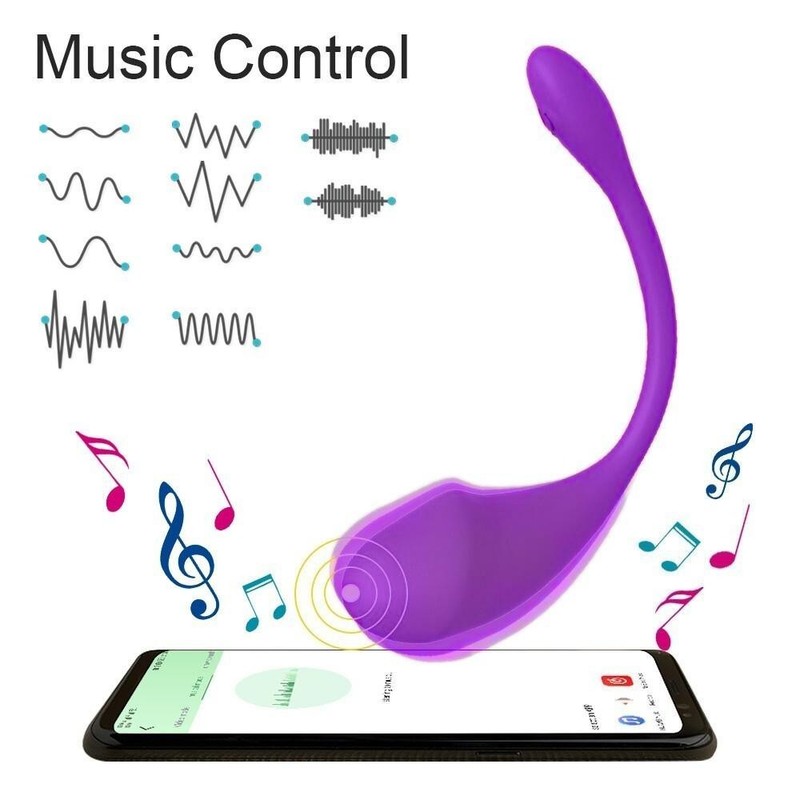 Wireless APP Remote Vibrator Control Bullet Egg G-Spot Dildo Sex Toys For Women gallery