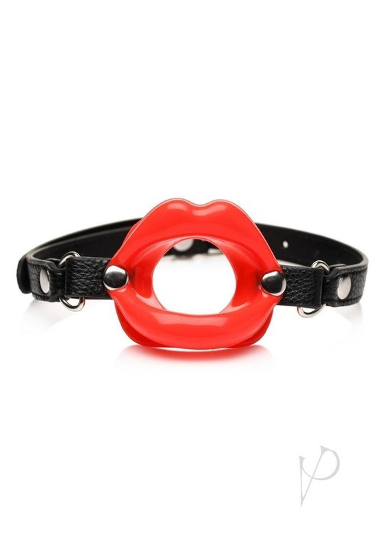 Ms Juicy Lips Open Mouth Gag Red gallery