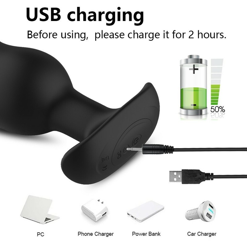 Automatic-Electric-Prostate-Anal-Dildo-Sex-Machine-Shock-Vibrator-Male-Gay-Toy gallery
