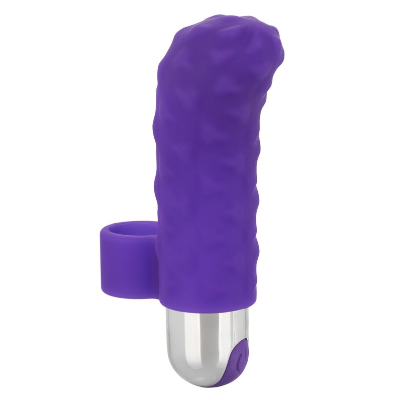 Intimate Play Rechargeable Finger Teaser Multi Function Bullet Vibrator Purple