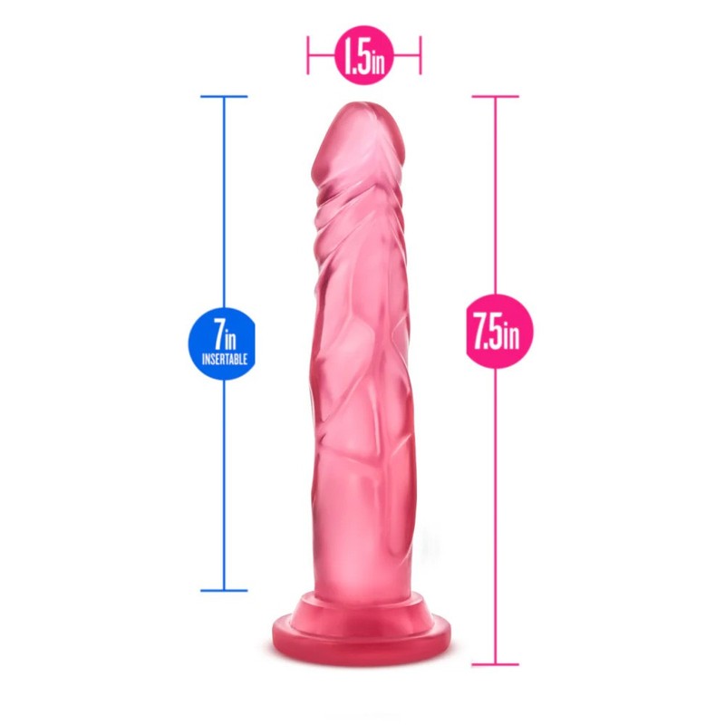Sweet N&rsquo; Hard Realistic G-spot Anal Dildo Dong with Hand Free Suction Cup