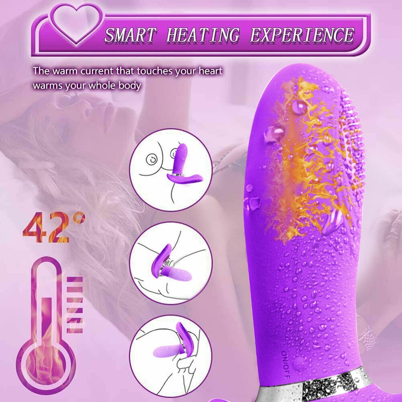 Remote Wearable Dildo Vibrator G-Spot-Massager Panties Sex Toy for-Women-Couples gallery