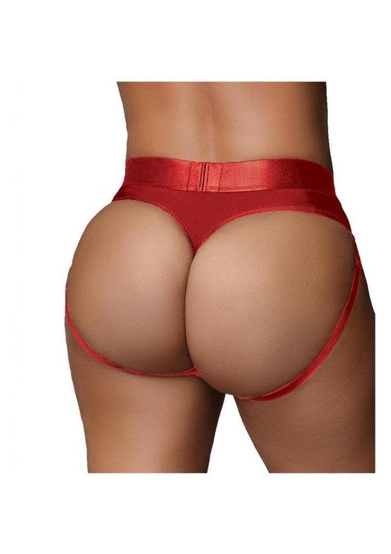 Ouch! Vibrating Strap-On Thong With Rechargeable Bullet gallery