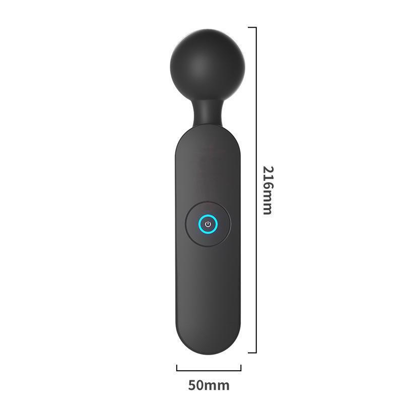 Handheld Massager Wand Full Body Waterproof Cordless Vibrator G-Spot Clit Dildo