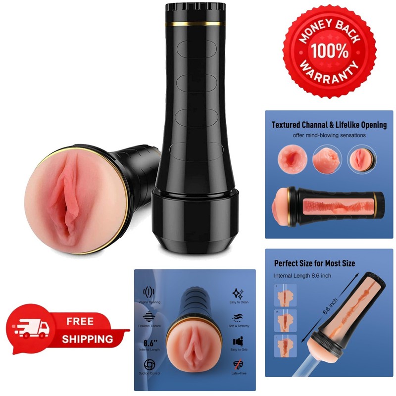 Fleshlight Male Masturbator Cup Realistic Pocket Pussy Sex Toy Stroker Adult Men