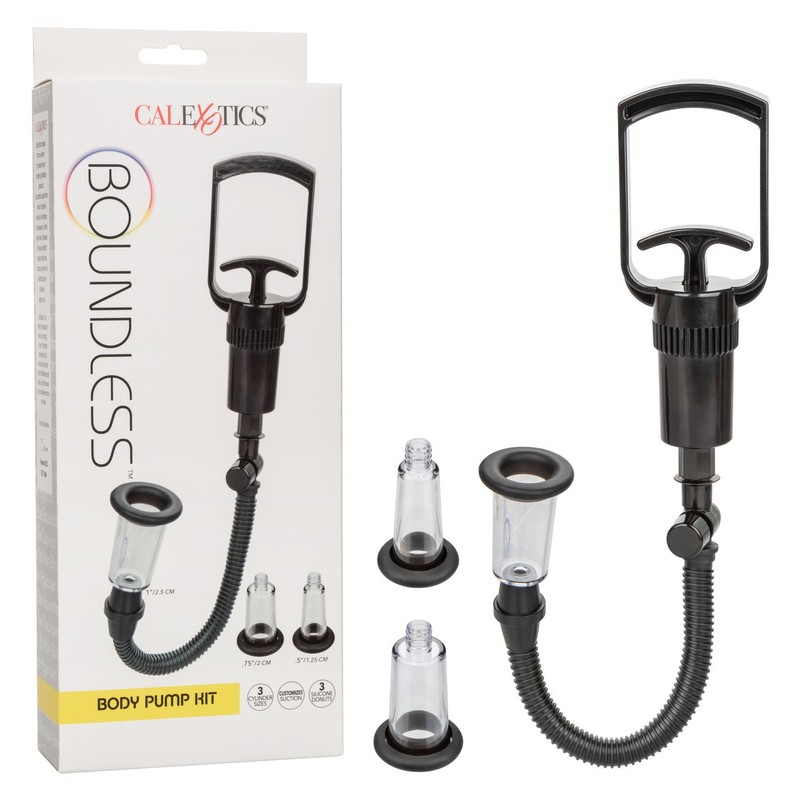 Boundless Body Pump Kit – Nipple Clit Pussy Vaginal Intimate Suction Pump