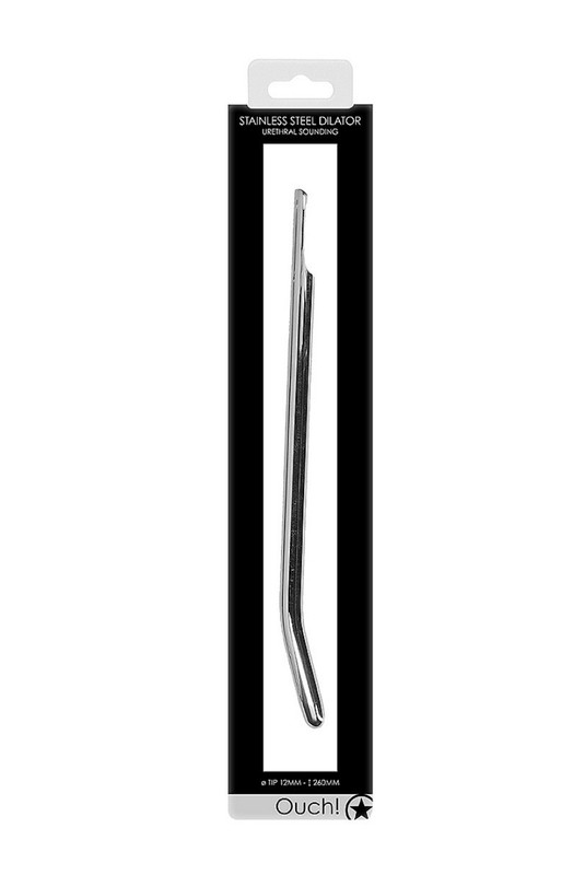 OUCH-SHOTS AMERICA Urethral Sounding - Stainless Steel Dilator -12mm gallery