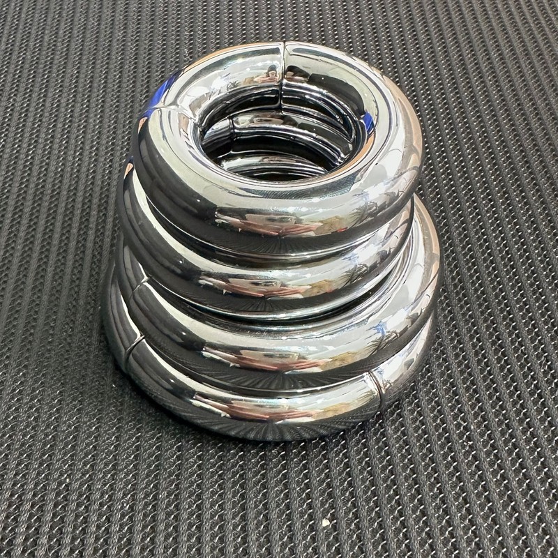 Magnetic Ball Stretcher Men Weight Heavy Stainless Steel Ball Stretching Ring SM gallery