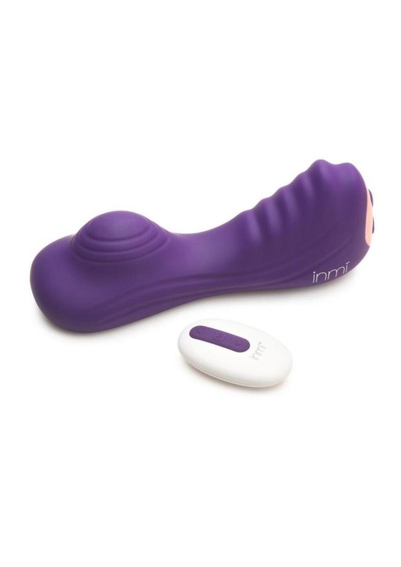 Inmi Ride N&rsquo; Grind 10x Vibrating Rechargeable Silicone Grinding Clitoral Stimula