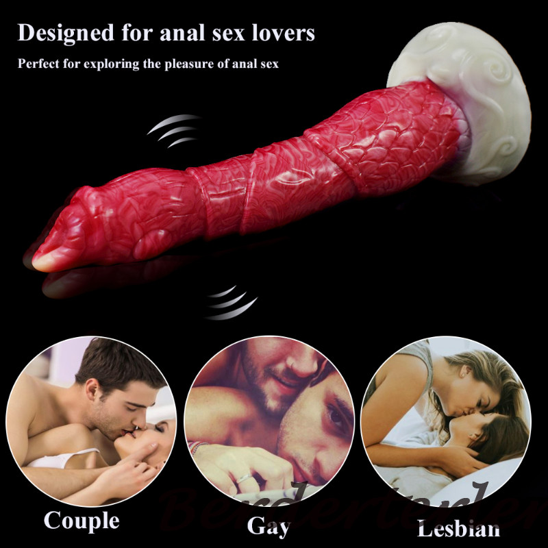 NEW Remote Control Vibrator Fantasy Silicone Large Realistic Penis Dildo Sex Toy gallery