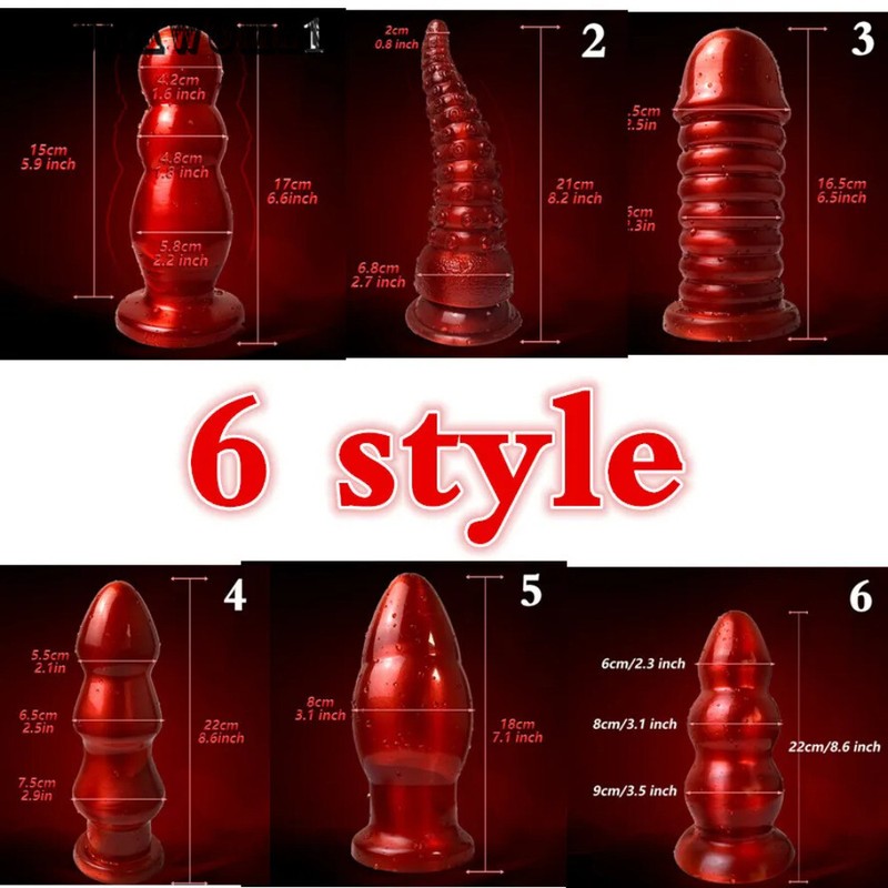 9cm Anal Beads Balls Plug Flexible Dildo Anal Dilatador Prostate Adults Sex Toys gallery