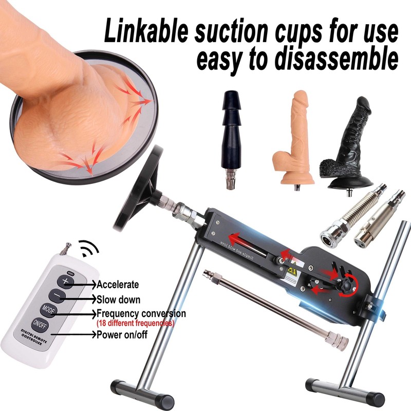 Automatic Sex Machine Masturbator Electric Sex Toys Thrusting Dildo for Women US gallery