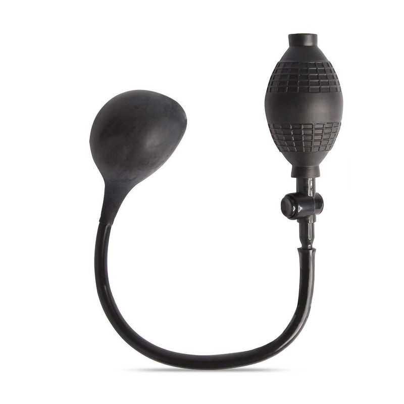 Ram Anal Balloon Pump Inflatable Expandable Anal Sex Toy Butt Plug Dildo Trainer