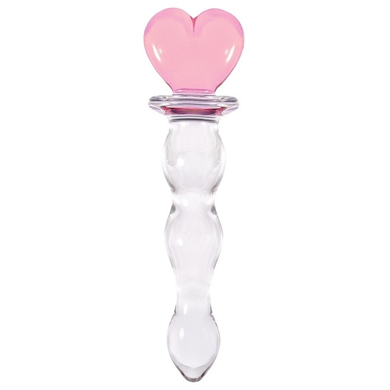 CRYSTAL – HEART OF GLASS – PINK NS ORIGINAL – CASE INCLUDED – 8&Prime; X 2&Prime;