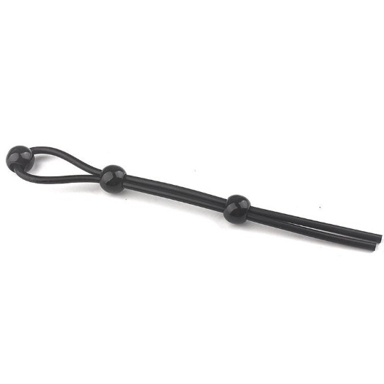 Lasso Style Silicone Adjustable Cock Constriction Loop Stronger Erections gallery