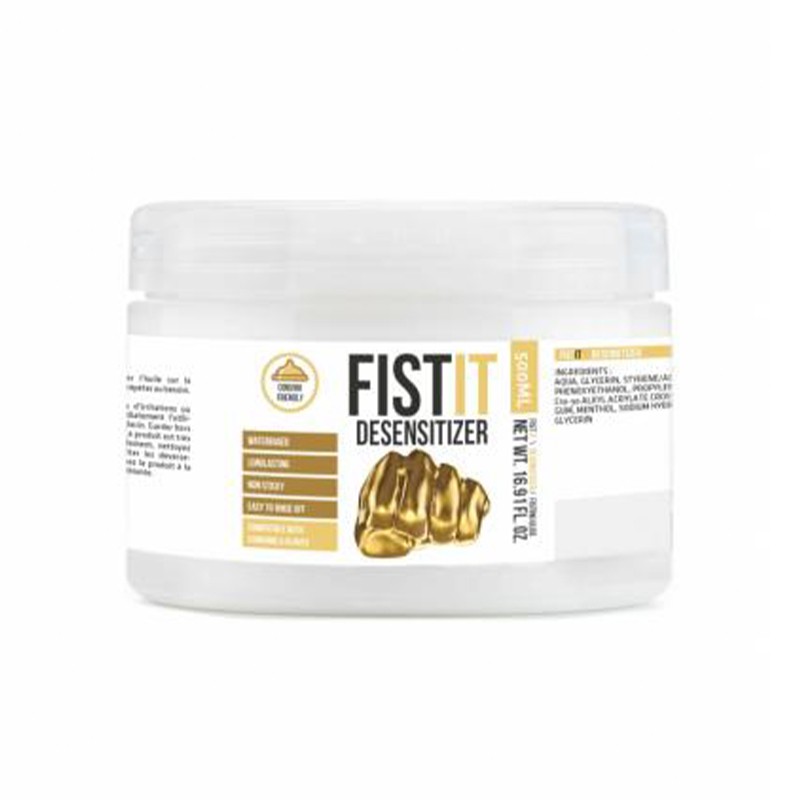 Fist It Desensitizer Water-Based Numbing Lubricant 500ml / 17 oz.