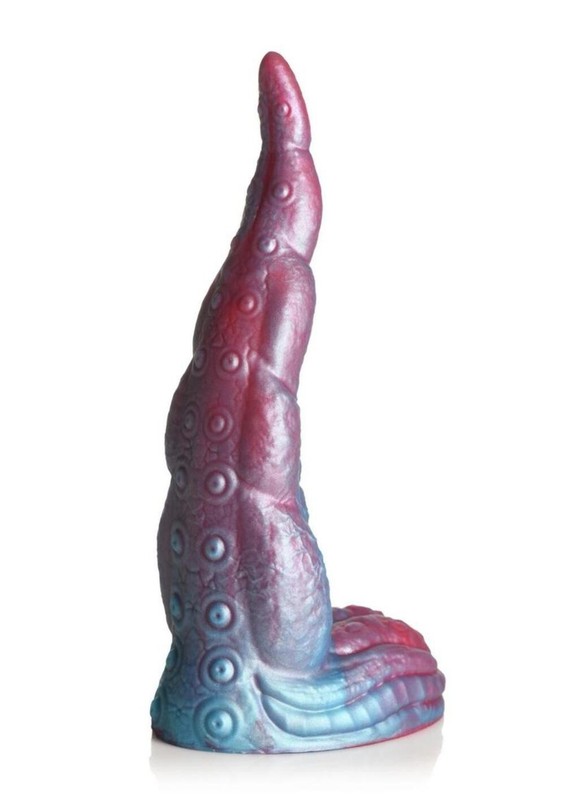 Tentacle Cock Silicone Dildo Multicolor Tentacle Design
