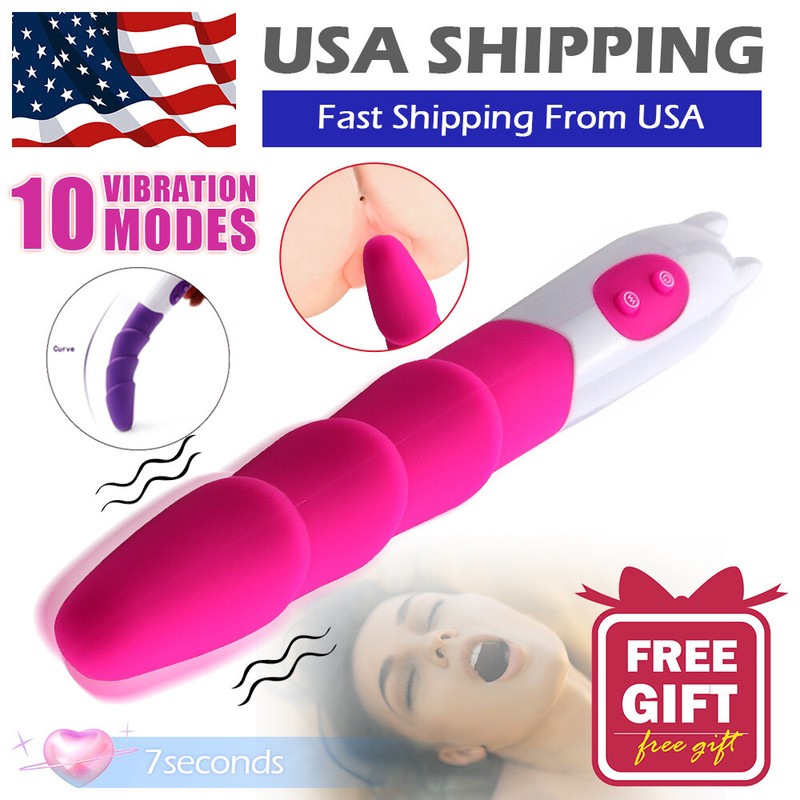 Waterproof-Multispeed-Vibrator-Dildo-Vibe-G-Spot-Massager Women-Adult Sex Toys