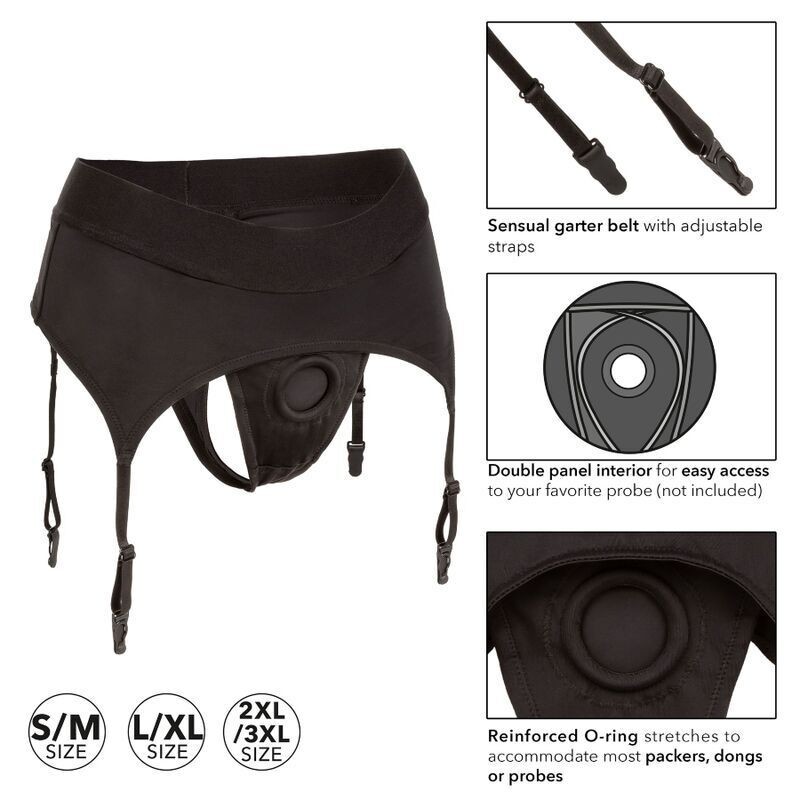 CALEXOTICS - Boundless String With Garter S/M gallery