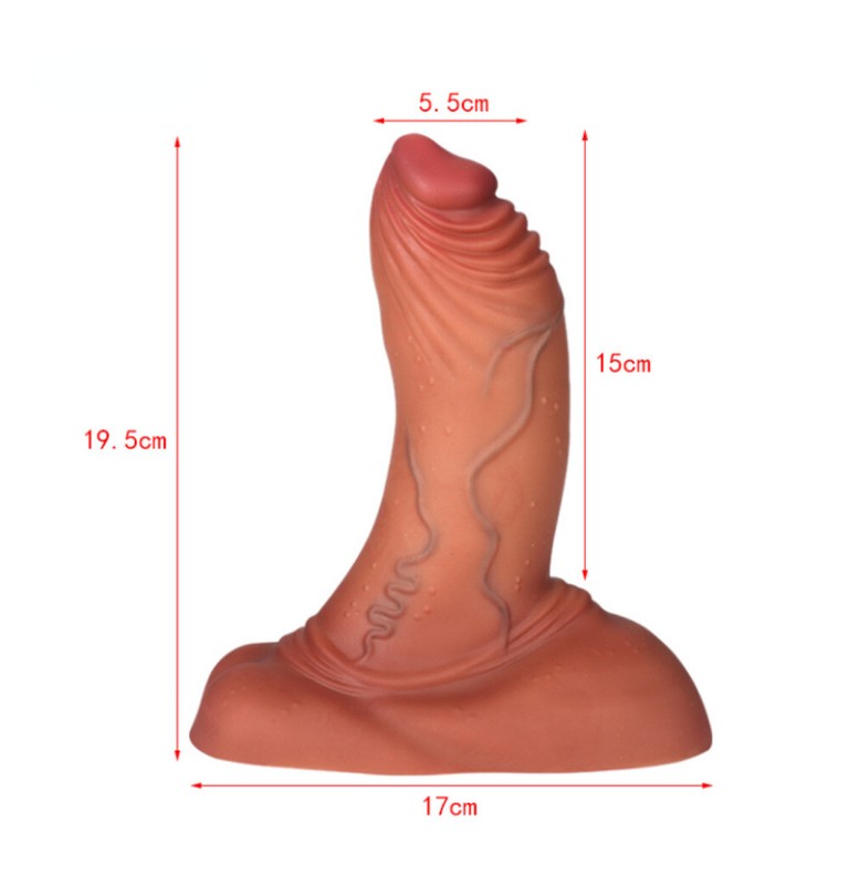 2 Shape 3 Sizes Silicone Realistic Dildo Suction Cup Anal Vagina Sex-Toys Women gallery