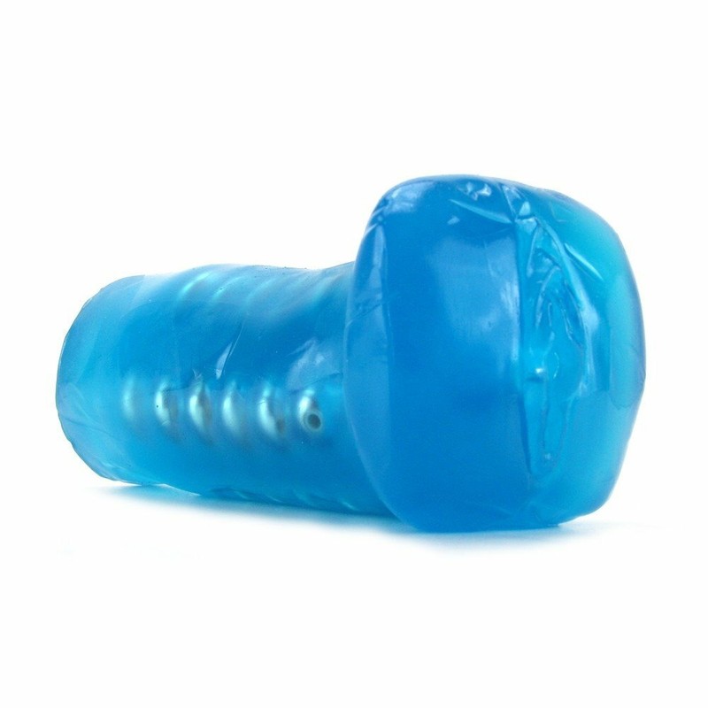 Soft Tight Jelly Male Masturbator Pocket Pussy Vagina Sleeve w/ Stroker Beads