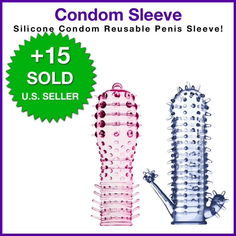 Condon Condones Preservativos Reutilizables Texturizados Para Hombres Masculino