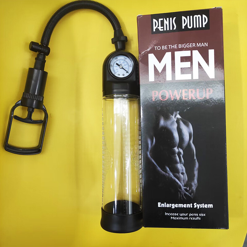 Penis Pump Male Delay Ejaculation Penis Enlargement Extender Sucking Bondage USA gallery