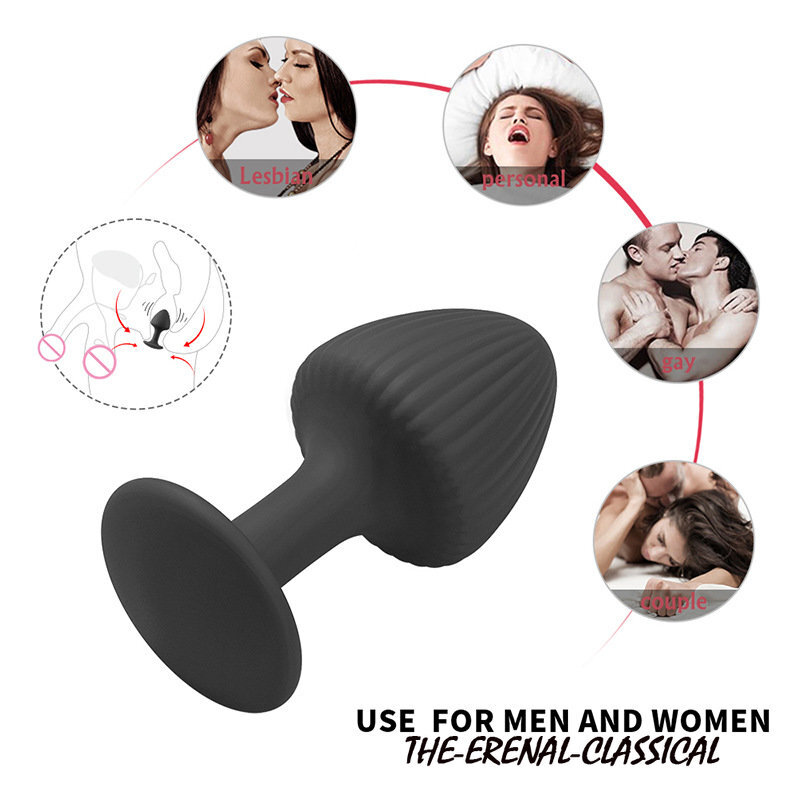 Silicone Anal Beads Plug Smooth Butt Soft Dildo Anus dilator massage Sex Toys gallery