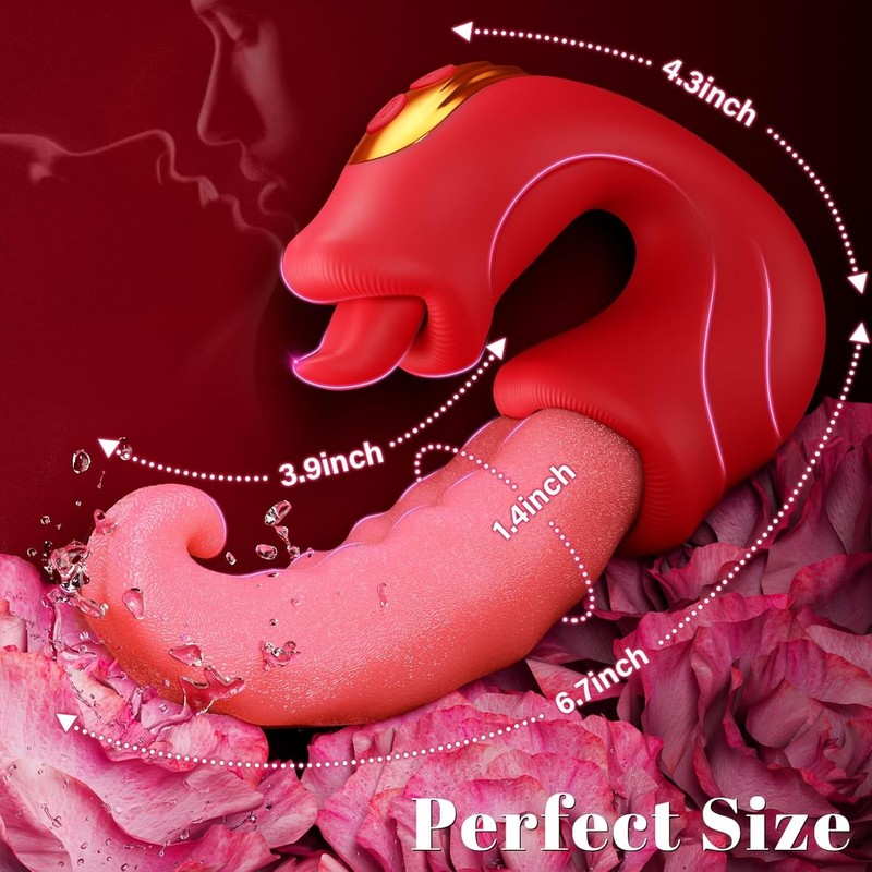 G Spot Vibrator Thrusting Vibrators - Tongue Vibrator Adult Female Sex Toys gallery