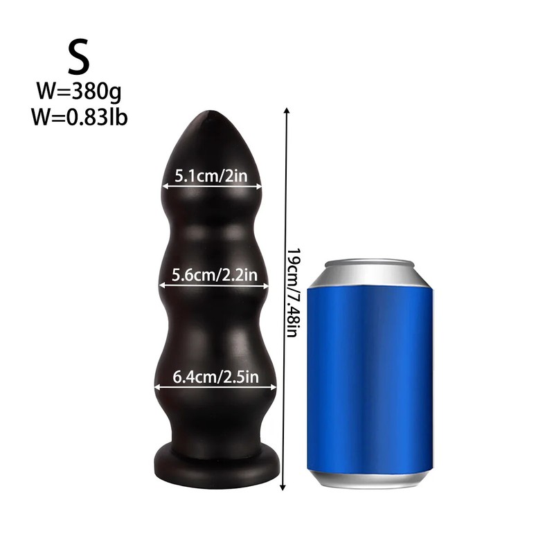 11cm Huge Anal Beads Anal Plug ButttPlug Dildo Masturbation Vaginal Anal Sex Toy
