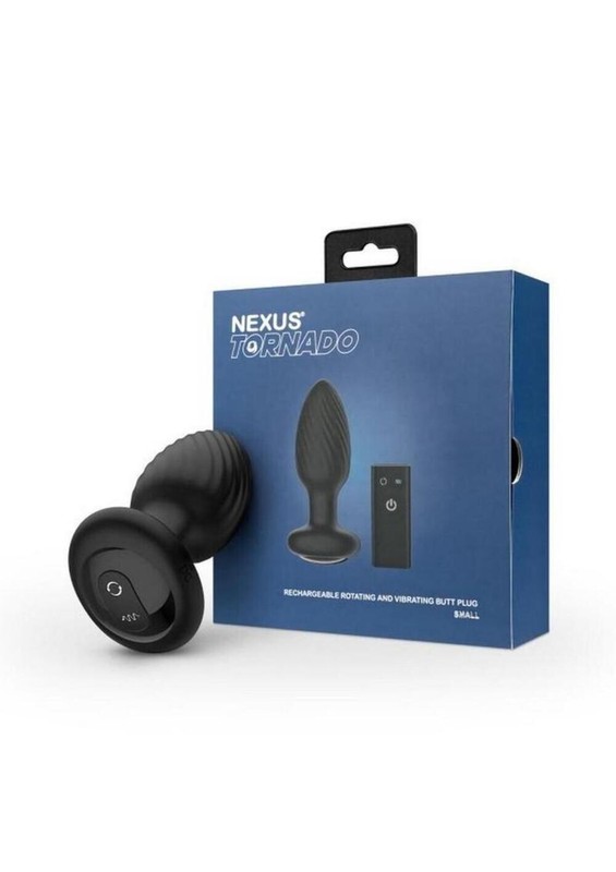 Nexus Tornado Rechargeable Silicone Rotating Butt Plug with Remote Control gallery