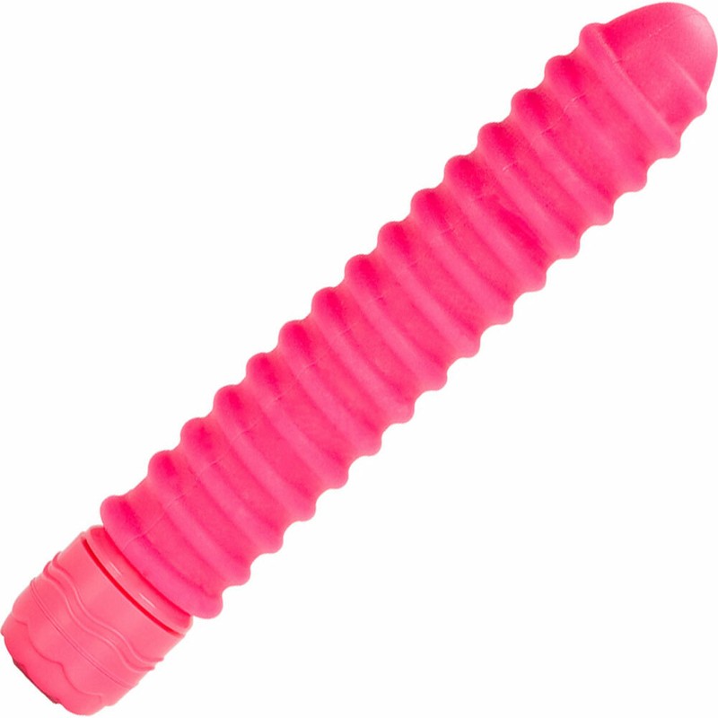 Slim Multi-Speed Textured Vibrator Ribbed Vibrating Bullet Massager Adult SexToy gallery
