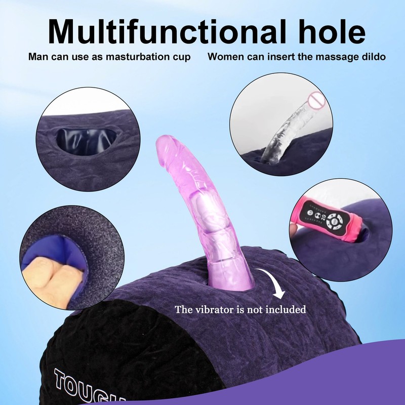 TOUGHAGE Inflatable Sex Pillow Love Furniture Position Aid Wedge Cushion Sex Toy gallery