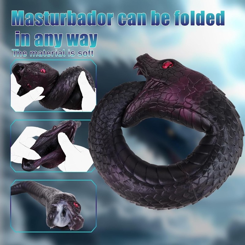 Monster Blowjob Fantasy Masturbator Sex Toy Men Silicone Pocket Pussy Stroker gallery