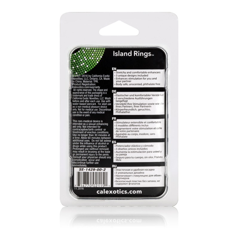 Island Rings - Clear gallery
