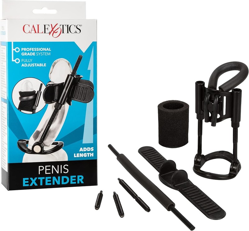 CalExotics Penis Extender ? Enhancement Sex Toys for Men - Black gallery