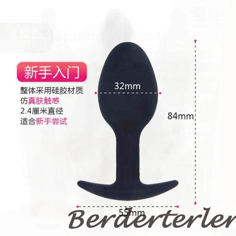 3PCS Silicone Steel Ball Anal Plug Set Black Adjustable Sensation G-Spot Sex Toy gallery
