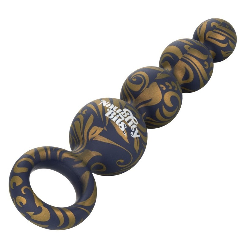 Cal Exotics Naughty Bits Butt Balls Silicone Booty Beads - Anal Beads gallery