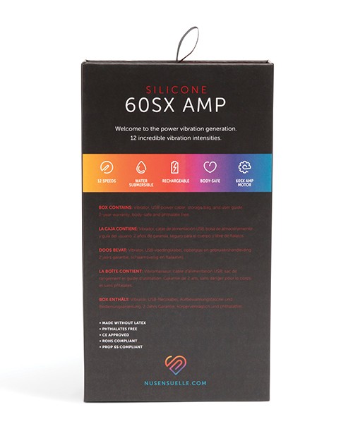 Nu Sensuelle 60SX AMP Silicone Bullet - Coral gallery