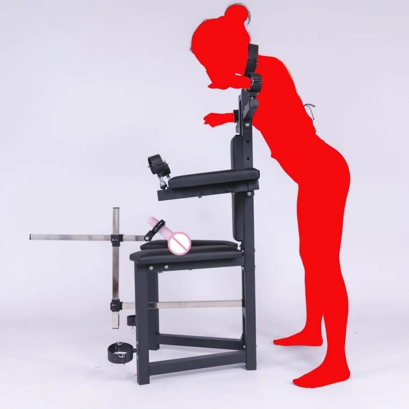 sex furniture restraint punishment chair spanking bench restraint BDSM sex toy gallery