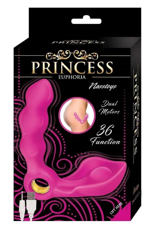 Princess Euphoria Silicone Rechargeable Vibrator – Pink