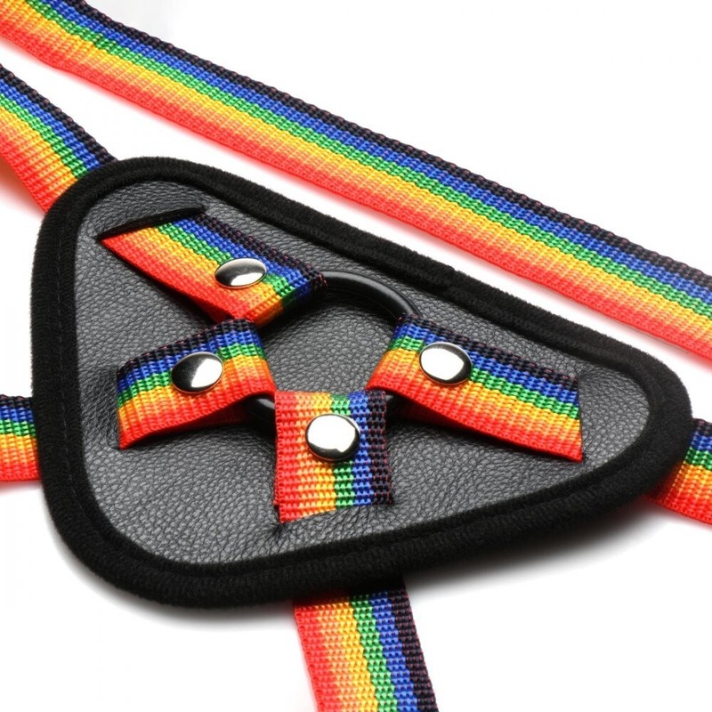Strap U Ultimately Pleasurable Ride The Rainbow Universal Strap On Harness, New gallery