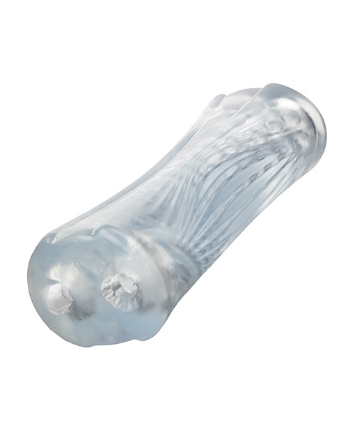 Cyclone Dual Ribbed Stroker XL - Clear gallery