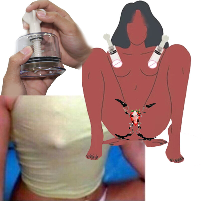 Nipple Sucker Clamps Breast Pump Women Nipple Vagina Clit Vacuum Pump Sex Toy
