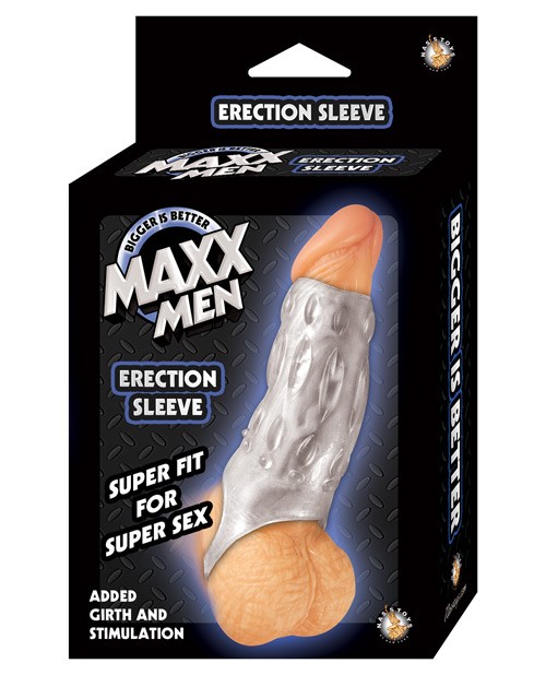 Maxx Men Erection Sleeve – Clear