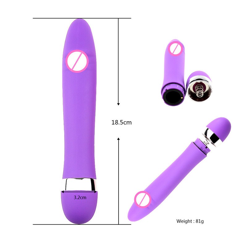 Sex Toys for Women Battery Power G spot Clit Vibrator Dildo Massager Adult Gift gallery