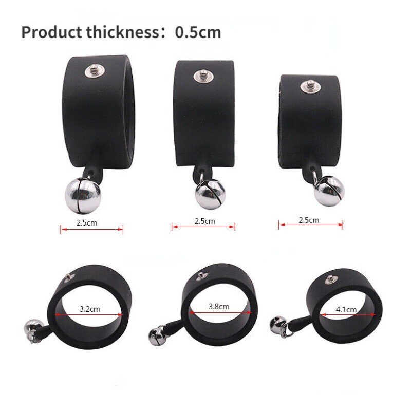 E-stim Shock Scrotum Stimulator Chastity Cock Cage Penis Ring Sex Toys For Men gallery