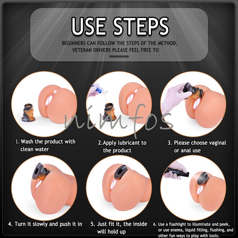Knot Fantasy Hollow Butt Plug Silicone Butt Expansion Speculum Anus Dilatator gallery